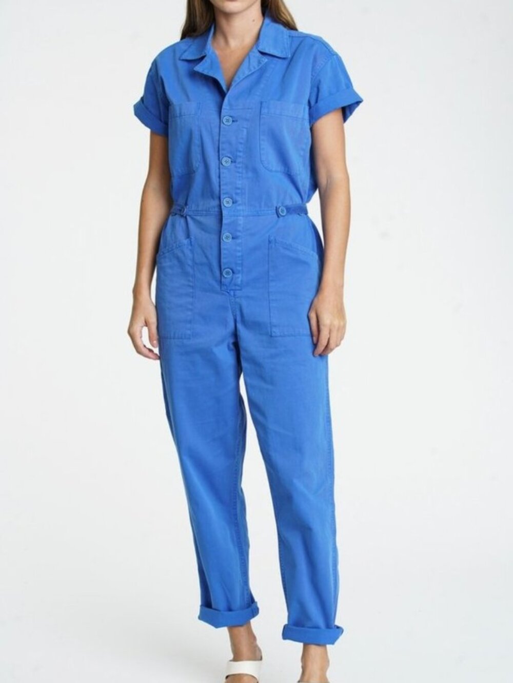 Pistola Grover Jumpsuit in Purist Blue